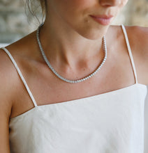 Load image into Gallery viewer, Moissanite Diamond Tennis Necklace | Standard Style