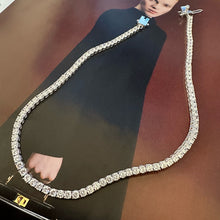 Load image into Gallery viewer, Moissanite Diamond Tennis Necklace | Standard Style