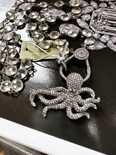 Load image into Gallery viewer, SALE | Pave Diamond Octopus Pendant and Brooch