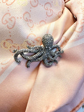 Load image into Gallery viewer, SALE | Pave Diamond Octopus Pendant and Brooch