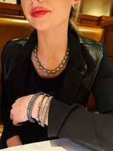 Load image into Gallery viewer, Rose Cut and Pave Diamond Necklace