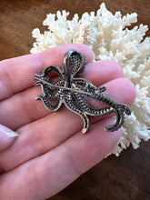 Load image into Gallery viewer, SALE | Pave Diamond Octopus Pendant and Brooch