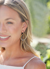 Load image into Gallery viewer, SALE | Pave Diamond Circle Earrings