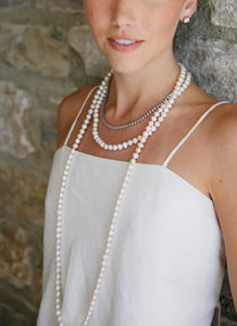 Freshwater Pearl Knotted Necklace