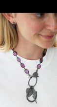 Load image into Gallery viewer, Large Pave Diamond Bolt Pendant