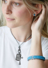 Load image into Gallery viewer, Pave Diamond Flat Cross Pendant
