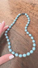 Load image into Gallery viewer, Pave Diamond and Turquoise Necklace