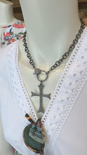 Load image into Gallery viewer, Pave Diamond Cross