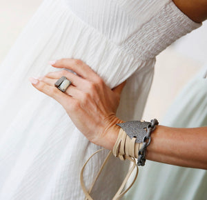 Pave Diamond Link Bracelet