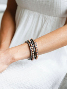 SALE | Pave Diamond and Moonstone Bracelets
