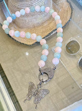 Load image into Gallery viewer, Pave Diamond Butterfly Pendant