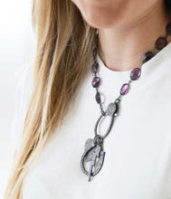 Load image into Gallery viewer, Large Pave Diamond Bolt Pendant