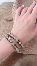 Load image into Gallery viewer, SALE | Pave Diamond and Moonstone Bracelets