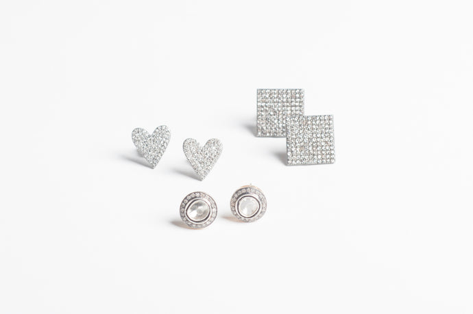 Rosecut Stud Earrings