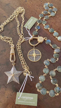 Load image into Gallery viewer, Pave Diamond Two Tone Star Pendant