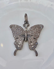 Load image into Gallery viewer, Pave Diamond Butterfly Pendant