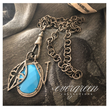 Load image into Gallery viewer, Pave Diamond Cross in Oval Pendant