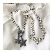 Load image into Gallery viewer, Pave Diamond Small 2D Star Pendant