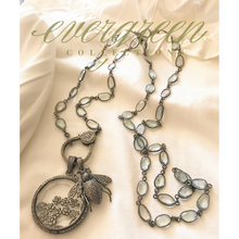 Load image into Gallery viewer, Pave Diamond Bee Pendant