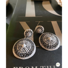 Load image into Gallery viewer, Gemstone and Diamond Earrings | +Colors