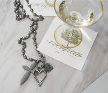 Load image into Gallery viewer, Custom Monogrammed Heart Pendant | +Colors