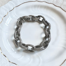 Load image into Gallery viewer, Pave Diamond Link Bracelet