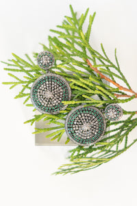 Gemstone and Diamond Earrings | +Colors